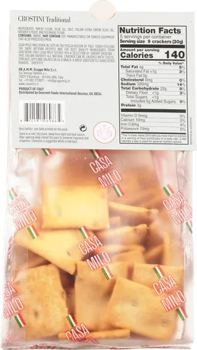 Vista 2 de Casa Milo Crostini Tradicional 10 x 5.29 oz