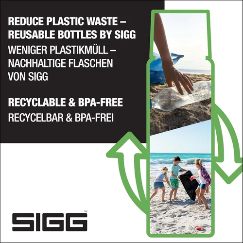 Vista 4 de SIGG - Gemstone IBT - Acero inoxidable - Botella de agua de doble pared - Con taza - Termo de diseño suizo 17/25/34 oz