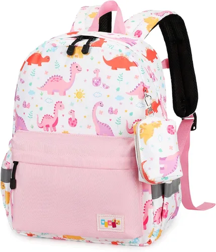 Vista 20 de mygreen Mochila para niños pequeños, mochila para niños y niñas con correa para el pecho Coches Coloridos Azul Claro