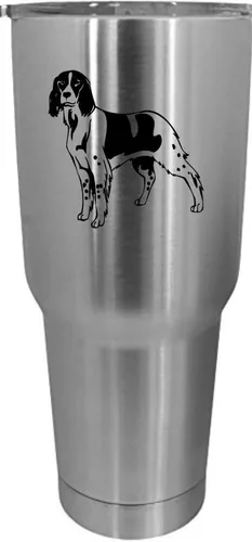 Vista 521 de Cairn Terrier - Vaso grabado con temática de perro, 30 onzas
