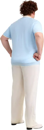 Vista 4 de Disfraz de ocio para adultos de Nacho Libre, Blanco