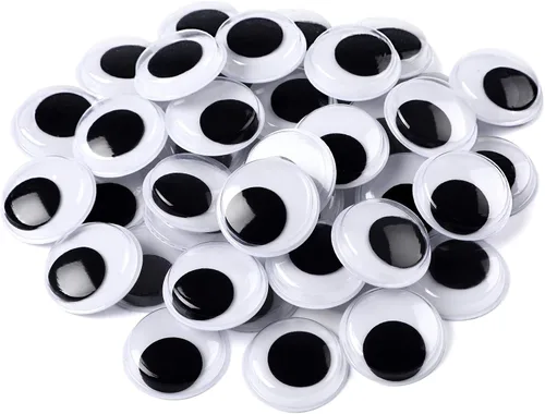 Vista 9 de FEBSNOW - 200 ojos autoadhesivos de 0.236 pulgadas para manualidades