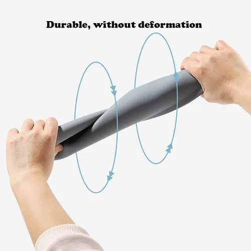 Vista 5 de Tapete de silicona para alimentación de mascotas, impermeable, para perros y gatos, bordes elevados para evitar derrames, bandeja individual Negro