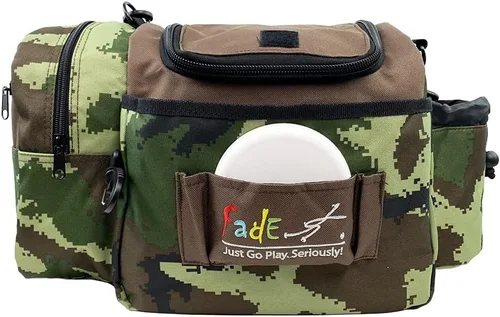 Vista 13 de Bolsa de golf Fade Crunch Box Disc Negro
