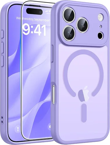 Vista 13 de FNTCASE para Samsung Galaxy Z Fold 7 Estuche Magnético: Funda de Teléfono Celular con Textura Mate Translúcida, Protección contra Caídas de Grado