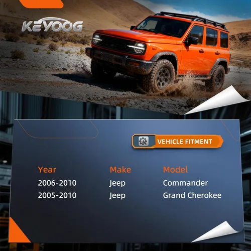 Vista 3 de 2 piezas de brazo de control superior delantero y conjunto de rótula para 2006-2010 J-eep Commander 2005-2010 Jeep Grand Cherokee K620188 x2