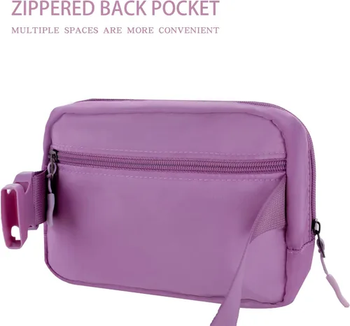 Vista 6 de Riñonera bandolera para mujer Everywhere, Púrpura, Riñonera para mujer