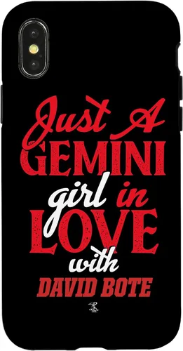 Vista 5 de iPhone 16 David Bote Gemini Girl Gameday Case