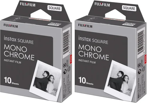 Vista 5 de Película Fujifilm Instax Square monocromática – 10 exposiciones