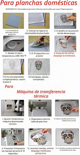 Vista 7 de Parches de transferencia para planchar de Navidad, 8 hojas de parches de invierno para planchar para ropa, Halloween, vinilo de transferencia