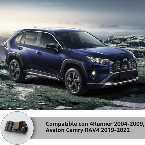 Vista 2 de 77360-35040 Clip de resorte de puerta de combustible, resorte de cubierta de puerta de tanque de gasolina compatible con Toyota 2019-2022 Avalon