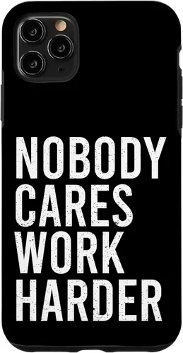 Vista 12 de Funda de regalo para iPhone 13 Nobody Care Work Hard Actitude Grit Hustle Success
