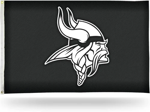 Vista 10 de Rico Industries NFL - Bandera de fibra de carbono de 3 x 5 pies, para interiores o exteriores, decoración del hogar, gran regalo, día del juego