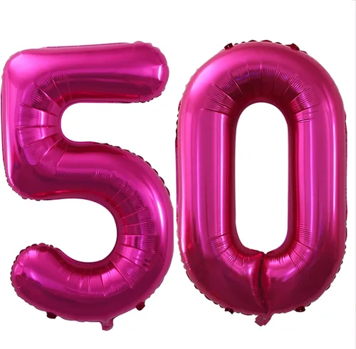 Vista 109 de Goer, conjunto de globos de papel aluminio para decoraciones de cumpleaños, globos de las letras de feliz cumpleaños y de números Oro