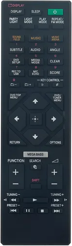 Vista 3 de RMT-AM211U - Control remoto reemplazado - ALLIMITY - apto para sistema de audio doméstico Sony RMT-AM211U Control remoto RMTAM211U 149319411