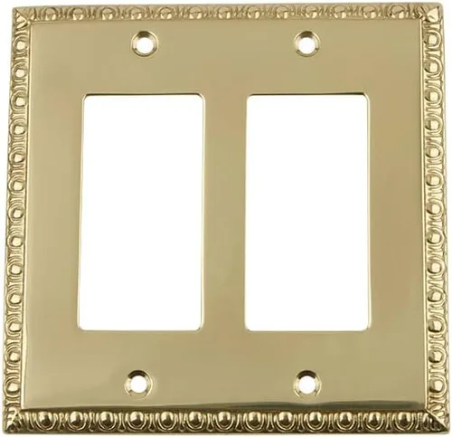 Vista 20 de Nostalgic Warehouse Egg & Dart Deco - Cubierta para placa de interruptor de salida eléctrica