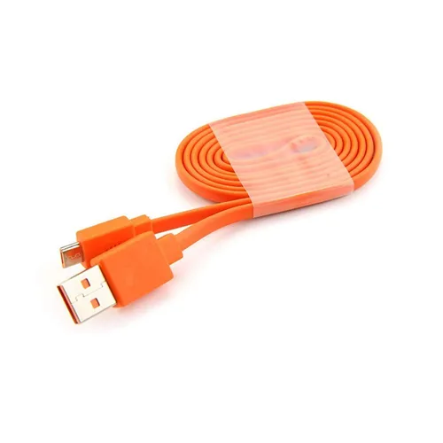 Vista 5 de Cable micro USB de repuesto, cable de alimentación de carga plana compatible con JBL Charge 2 3, Flip 2 3 4, Pulse 2 Go, Clip Plus, Micro II, Trip