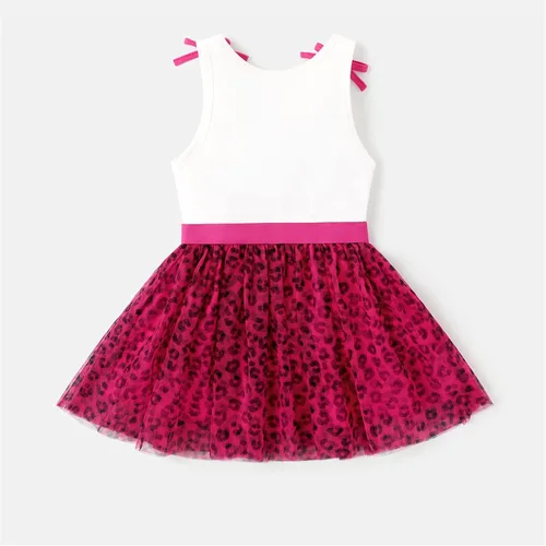 Vista 3 de L.O.L. Surprise! Girls Dress Summer Mesh Causal Tutu Princess Dress for Girls 3-10 Years