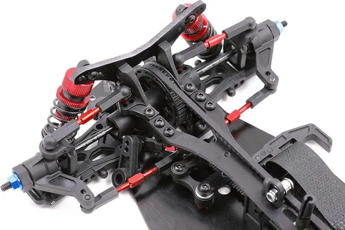 Vista 6 de GTBRacing Spec-R S1 1/10 Scale RC Electric Touring Car 4WD Kit de chasis de carrocería (DIY)