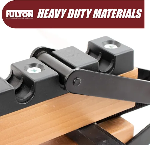 Vista 7 de Peachtree Woodworking Supply Paquete de 2 abrazaderas de presión de 4 vías para sujetar paneles desde todas las direcciones. Para carpinteros
