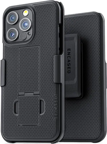 Vista 19 de Encased Funda para cinturón iPhone 11 con clip (Serie DuraClip) Funda ultradelgada con funda (Negro)