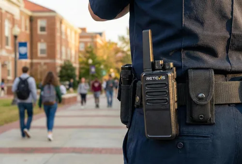 Vista 14 de Retevis RT68 Radio de 2 vías, Walkie Talkies de largo alcance para adultos (Paquete de 10) con cargador de 10 vías, carga más fácil y segura