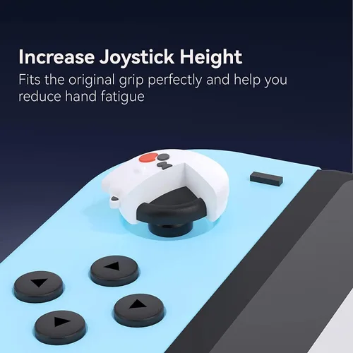 Vista 2 de GeekShare Lindas tapas de silicona para el pulgar de Joycon para Halloween, cubierta de joystick compatible con Nintendo Switch OLED Switch Lite