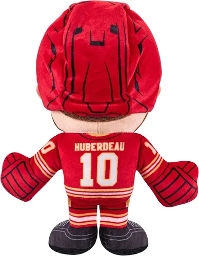 Vista 7 de Bleacher Creatures Calgary Flames Jonathan Huberdeau - Peluche sentado de 8 pulgadas de la NHL Kuricha - Superestrella de la NHL inspirada en Chibi