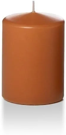 Vista 91 de yummi Caja de 12 velas redondas blancas de 3" x 4