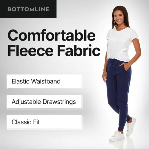 Vista 3 de 3 Pack Sweatpants Women, Comfortable Womens Sweatpants, Fleece Womens Joggers (Available in Plus)