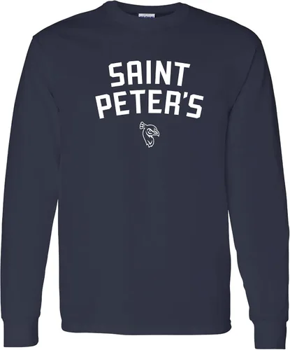 Vista 137 de NCAA oficial de College – University Team Color Arco Logo Manga Larga