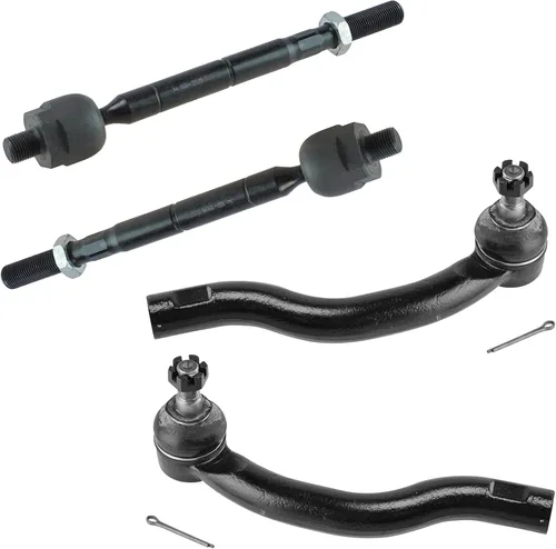 Vista 124 de TRQ Juego de varillas de acoplamiento delanteras interiores y exteriores, 4 piezas, compatible con Kia Soul 2014-2019 15-19 Soul EV
