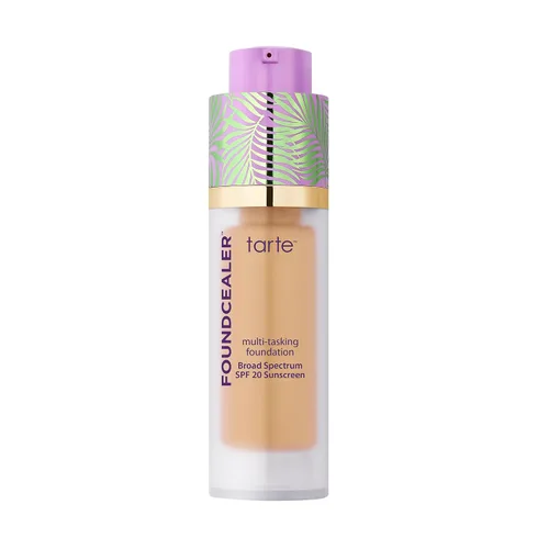Vista 20 de tarte Babassu Foundcealer Base Dewy - Protector solar SPF 20 de amplio espectro, base y corrector en 1 con SPF, maquillaje vegano para el cuidado