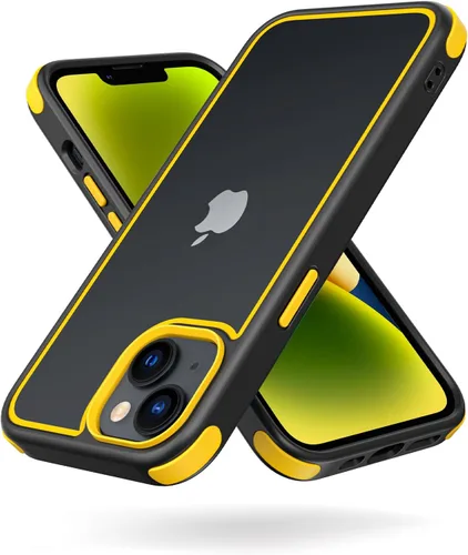 Vista 69 de Mobnano Funda transparente para iPhone 11, con protección multicolor a prueba de golpes, no amarillenta, anti arañazos, parte trasera