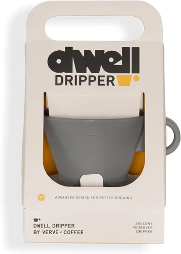 Vista 5 de Verve Dwell Dripper - Juego de cafetera, gotero de café no eléctrico, cafetera manual (negro)