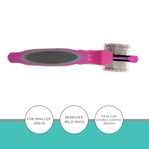 Vista 6 de Groomer Essentials Cepillo flexible deslizante - Firma simple/media