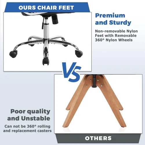 Vista 7 de ZUNMOS Reposabrazos ergonómico abatible para oficina y escritorio ajustable en altura y empalme de piel sintética con soporte lumbar, negro