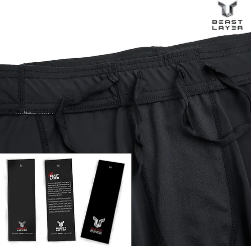 Vista 6 de HUGE SPORTS Pantalones cortos de natación de compresión para hombre, pantalones cortos de natación de secado fresco y seco, pantalones cortos