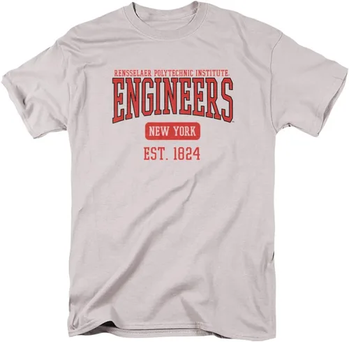 Vista 38 de LOGOVISION Colección de camisetas de algodón de manga corta unisex para hombres y mujeres Universidad de Adelphi