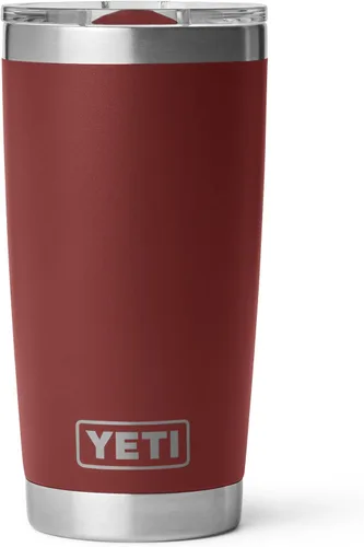 Vista 35 de YETI Rambler - Vaso de acero inoxidable con aislamiento al vacío de 20 onzas con tapa MagSlider Rosa (Power Pink)