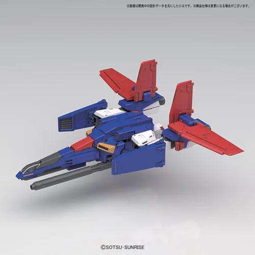Vista 6 de Bandai Hobby MG 1/100 ZZ Gundam Ver.Ka ZZ Gundam Modelo Kit Figura