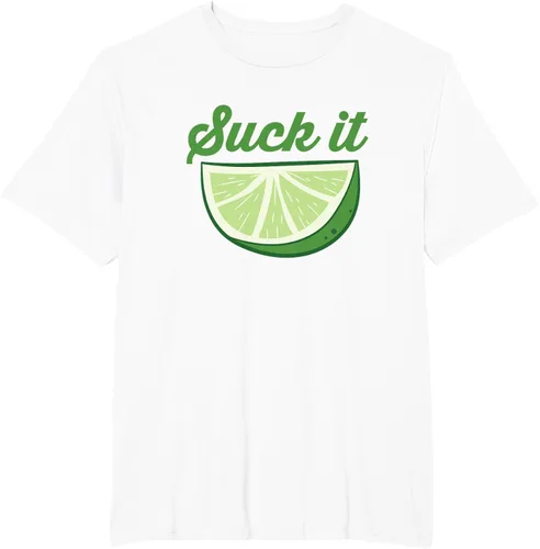 Vista 13 de Funny Lime Suck It Cinco De Mayo Citrus Sour Lime Camiseta, Blanco, S