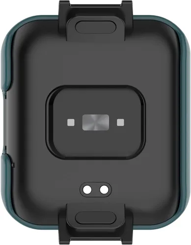 Vista 7 de Paquete de 3 fundas protectoras de pantalla compatibles con Redmi Watch 2 Lite, accesorios de policarbonato de vidrio templado, resistente a