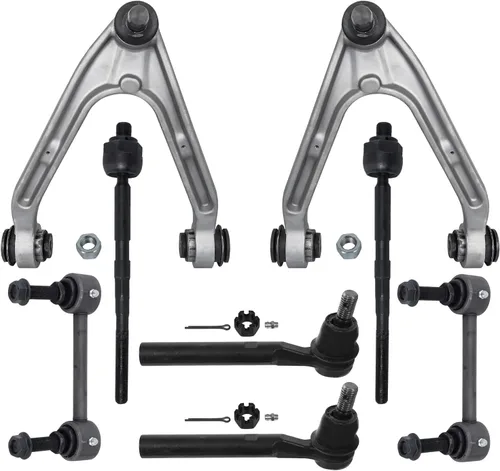 Vista 150 de Detroit Axle - Kit de suspensión frontal de 8 piezas para Chevy Silverado