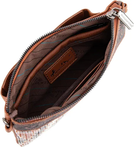 Vista 4 de Montana West Bolso bandolera estilo vaquero para mujer
