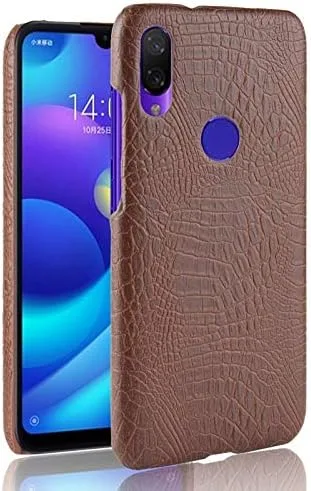 Vista 7 de Funda de piel sintética para Xiaomi Redmi Note 7 (ultrafina), diseño de piel de cocodrilo