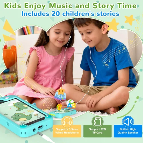 Vista 8 de Teléfono inteligente para niños, juguetes para niños pequeños Birthday Gifts for Boy 3-10 Year Old, Preschool Learning Play Toy Cell Phone