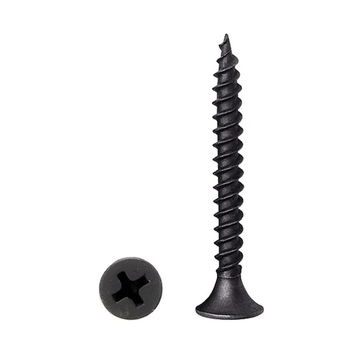 Vista 16 de Kit de Ensamblaje de Tornillos para Madera #6, Juego de Tornillos Autorroscantes de Cabeza Plana Phillips Drive, Tornillos Pequeños para Gabinetes