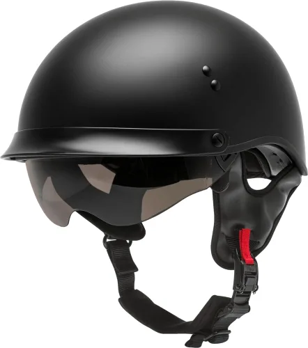 Vista 14 de GMAX Medio casco de retribución HH-65 - Aprobado por FMVSS 218
