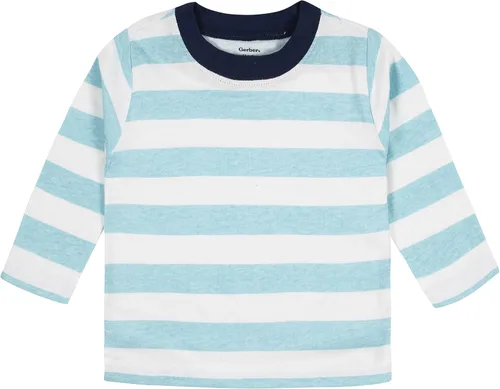 Vista 2 de Gerber Baby Boys' Toddler 3-Pack Long Sleeve Pocket Tees